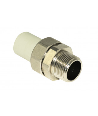 На фото Hi-Therm PP-R male threaded union
